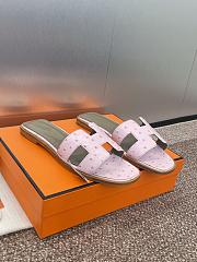 Colestore Hermes Oran sandal Pink  - 5