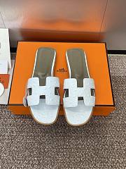 Colestore Hermes Oran sandal White - 1