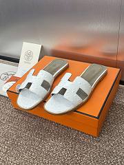 Colestore Hermes Oran sandal White - 6