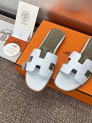 Colestore Hermes Oran sandal White - 4