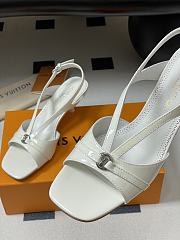 Colestore Louis Vuitton Swing Sandals White - 5