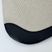 Colestore Gucci B Maxi Shoulder Bag Black Canvas 49x46x4cm - 4