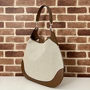 Colestore Gucci B Maxi Shoulder Bag Natural Canvas 49x46x4cm - 4