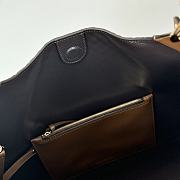 Colestore Gucci B Maxi Shoulder Bag Brown 49x46x4cm - 5