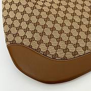 Colestore Gucci B Maxi Shoulder Bag Beige and dark brown Canvas 49x46x4cm - 2
