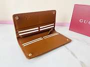 Colestore Gucci GG Emblem Continental Wallet Caramel 19x11cm - 6