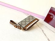 Colestore GG Emblem Card Case With Strap Brown 10x7cm - 5