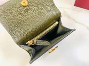 Colestore Gucci Softbit Card Case Green 19x10x3.5cm - 3
