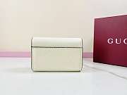 Colestore Gucci Softbit Card Case White 19x10x3.5cm - 4