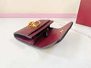 Colestore Gucci Softbit Card Case Red 19x10x3.5cm - 5