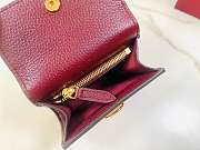 Colestore Gucci Softbit Card Case Red 19x10x3.5cm - 2