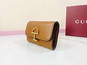 Colestore Gucci Softbit Card Case Tan 19x10x3.5cm - 6