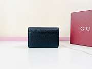 Colestore Gucci Softbit Card Case Black 19x10x3.5cm - 5