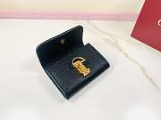 Colestore Gucci Softbit Card Case Black 19x10x3.5cm - 4