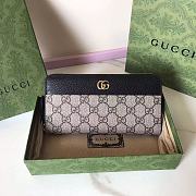 Colestore Gucci GG Marmont Wallet Black 19x10x3.5 - 1