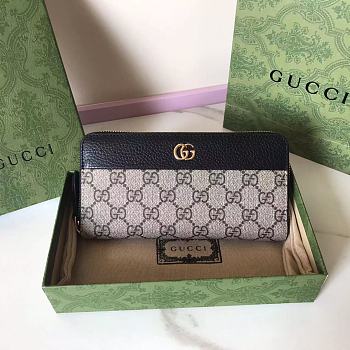 Colestore Gucci GG Marmont Wallet Black 19x10x3.5