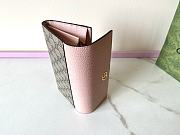 Colestore Gucci GG Supreme Continental Wallet Pink 19x10x5cm - 6