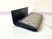Colestore Gucci GG Supreme Continental Wallet Black 19x10x5cm - 3