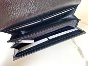 Colestore Gucci GG Supreme Continental Wallet Black 19x10x5cm - 2