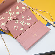 Colestore Louis Vuitton Félicie Pochette ‘Rose Trianon Pink’ 21 x 12 x 3cm - 4