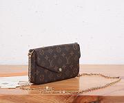 Colestore Louis Vuitton Félicie Pochette ‘Monogram’ 21 x 12 x 3cm - 5