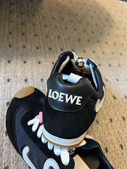 Colestore Loewe Flow Runner 2.0 Suede Sneakers Black  - 6