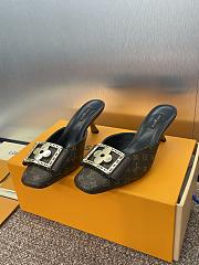 Colestore Louis Vuitton Jelly-Colored Kitten Mule Monogram - 1