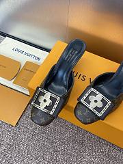 Colestore Louis Vuitton Jelly-Colored Kitten Mule Monogram - 4