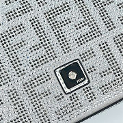 Colestore Baguette Mini Sequins or crystals Silver 26×15×6cm - 3