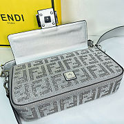 Colestore Baguette Mini Sequins or crystals Silver 26×15×6cm - 2