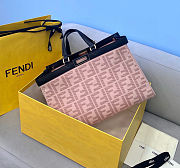 Colestore Fendi Peekaboo X-Tote Pink 40x12x29cm - 2