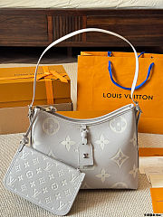 Colestore Louis Vuitton CarryAll PM White Gray  29 x 24 x 12 cm  - 1