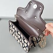 Colestore Valentino Garavani Small Lòco Toile Iconographe Shoulder Bag 20x11x5cm - 2