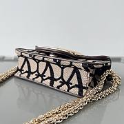 Colestore Valentino Garavani Small Lòco Toile Iconographe Shoulder Bag 20x11x5cm - 3
