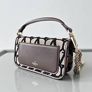 Colestore Valentino Garavani Small Lòco Toile Iconographe Shoulder Bag 20x11x5cm - 4