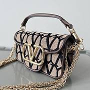 Colestore Valentino Garavani Small Lòco Toile Iconographe Shoulder Bag 20x11x5cm - 5