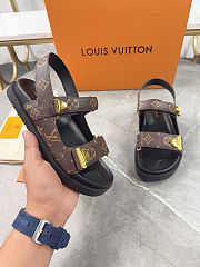 Colestore Louis Vuitton LV Sunset Comfort Sandal Cacao Brown - 2