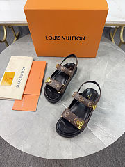 Colestore Louis Vuitton LV Sunset Comfort Sandal Cacao Brown - 5