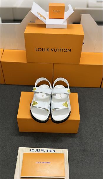 Colestore LV Sunset Flat Comfort Sandal White