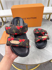Colestore Louis Vuitton LV x TM Pool Pillow Flat Comfort Mule Cacao Brown - 5