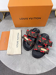 Colestore Louis Vuitton LV x TM Pool Pillow Flat Comfort Mule Cacao Brown - 4