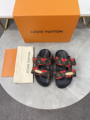 Colestore Louis Vuitton LV x TM Pool Pillow Flat Comfort Mule Cacao Brown - 2
