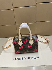 Colestore Louis Vuitton LV x TM Speedy Bandoulière 20 Monogram Cherry Coated Canvas - 5