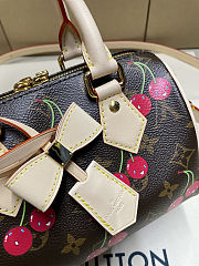 Colestore Louis Vuitton LV x TM Speedy Bandoulière 20 Monogram Cherry Coated Canvas - 3