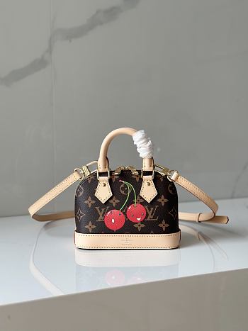 Colestore Louis Vuitton LV x TM Nano Alma Monogram Coated Canvas 18 x 12 x 8 cm