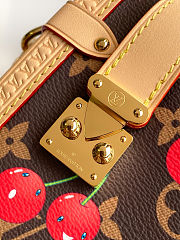 Colestore Louis Vuitton LV x TM Side Trunk MM Monogram Cherry Coated Canvas - 2
