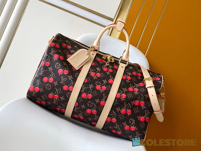 Colestore Louis Vuitton LV x TM Keepall Bandoulière 45 Monogram Coated Canvas - 1