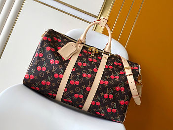 Colestore Louis Vuitton LV x TM Keepall Bandoulière 45 Monogram Coated Canvas