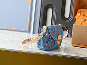 Colestore Louis Vuitton LV x TM Sunset Monogram Cherry Denim 27x18x3cm - 6