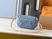 Colestore Louis Vuitton LV x TM Sunset Monogram Cherry Denim 27x18x3cm - 5